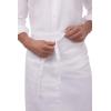 imageChef Works Unisex Bistro Chef ApronWhite