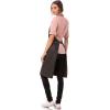 imageChef Works Unisex Boulder Bib ApronBrown Black