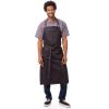 imageChef Works Unisex Boulder Chefs Bib ApronBlack
