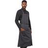 imageChef Works Unisex Brio Chef ApronCharcoal
