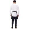 imageChef Works Unisex Half Bistro Server ApronBlack