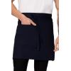 imageChef Works Unisex Half Bistro Server ApronNavy