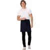 imageChef Works Unisex Half Bistro Server ApronNavy