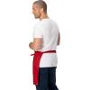 imageChef Works Unisex Half Bistro Server ApronRed