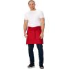 imageChef Works Unisex Half Bistro Server ApronRed