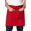 imageChef Works Unisex Half Bistro Server ApronRed