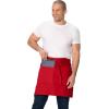 imageChef Works Unisex Half Bistro Server ApronRed
