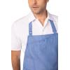 imageChef Works Unisex Medford Bib ApronFrench Blue