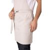 imageChef Works Unisex Medford Bib ApronNatural