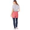imageChef Works Unisex Medford Short Bib ApronCoral