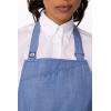 imageChef Works Unisex Medford Short Bib ApronFrench Blue