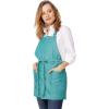 imageChef Works Unisex Medford Short Bib ApronJade