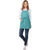 imageChef Works Unisex Medford Short Bib ApronJade