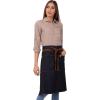imageChef Works Unisex Memphis Bistro ApronIndigo Blue