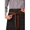 imageChef Works Unisex Memphis Half Bistro ApronBlack