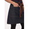 imageChef Works Unisex Memphis Half Bistro ApronIndigo Blue