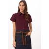 imageChef Works Unisex Memphis Half Bistro ApronIndigo Blue