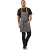 imageChef Works Unisex Seattle Bib ApronBlack