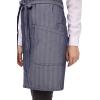 imageChef Works Unisex Seattle Bib ApronBlue