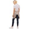 imageChef Works Unisex Seattle Bib ApronTaupe