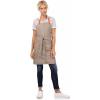 imageChef Works Unisex Seattle Bib ApronTaupe