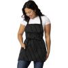 imageChef Works Unisex Three Pocket ApronBlack White Pinstripe