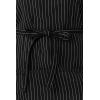 imageChef Works Unisex Three Pocket ApronBlack White Pinstripe