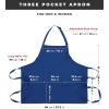 imageChef Works Unisex Three Pocket ApronRoyal