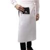 imageChef Works Unisex Two Pocket Bistro ApronWhite