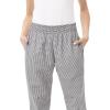 imageChef Works Womens Essential Baggy Chef PantsSmall Check