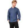 imageChef Works Mens Gramercy Denim Chef CoatIndigo Blue