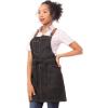 imageChef Works Unisex Berkeley Short Bib ApronBlack