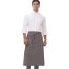 imageChef Works Unisex Bistro Chef ApronSlate