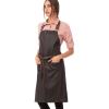 imageChef Works Unisex Boulder Bib ApronBrown Black