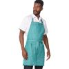imageChef Works Unisex Medford Bib ApronJade