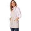 imageChef Works Unisex Medford Short Bib ApronNatural