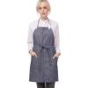imageChef Works Unisex Seattle Bib ApronBlue