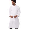 imageChef Works Unisex Tapered Chef ApronWhite
