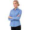 imageChef Works Womens Basic Dress ShirtFrench Blue