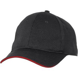 imageChef Works Cool Vent Baseball CapBlackRed