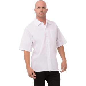 imageChef Works Mens Cool Vent Cook ShirtWhite