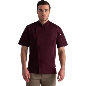 imageChef Works Mens Springfield Chef CoatMerlot