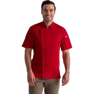 imageChef Works Mens Springfield Chef CoatRed