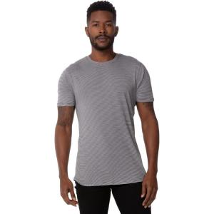 imageChef Works Mens Striped TShirtGrey