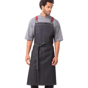 imageChef Works Unisex Berkeley Chef ApronIndigo Blue