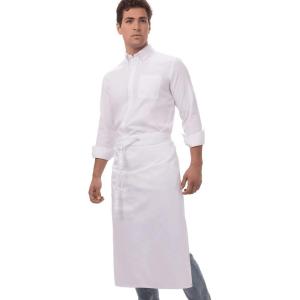 imageChef Works Unisex Bistro Chef ApronWhite