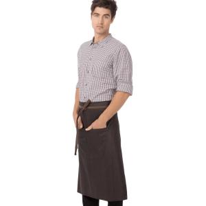 imageChef Works Unisex Boulder Bistro ApronBrown Black