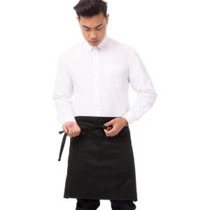 imageChef Works Unisex Half Bistro Server ApronBlack