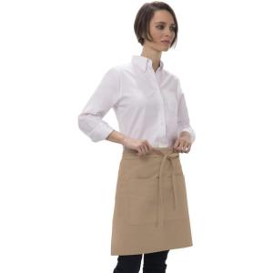 imageChef Works Unisex Half Bistro Server ApronKhaki
