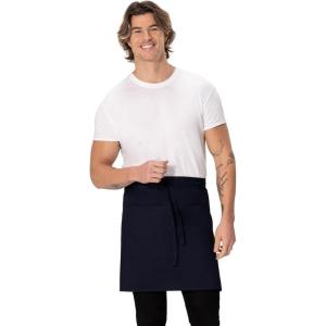 imageChef Works Unisex Half Bistro Server ApronNavy